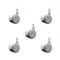 Service Caster 2 Inch MRI Safe Casters, 10mm Threaded Stem, Set of 5, 5PK SCC-TS02S50-TPR-GRY-M10X22-MRI-5 - alternate 1